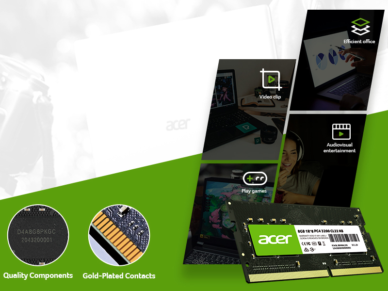 Acer Laptop Memory